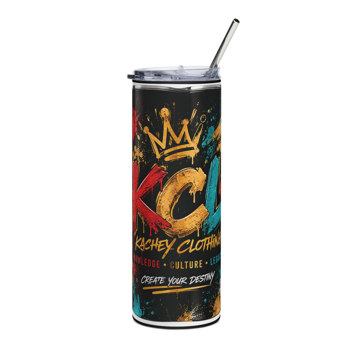 KCL Crowned Legacy 20 oz Tumbler — Urban Graffiti Edition