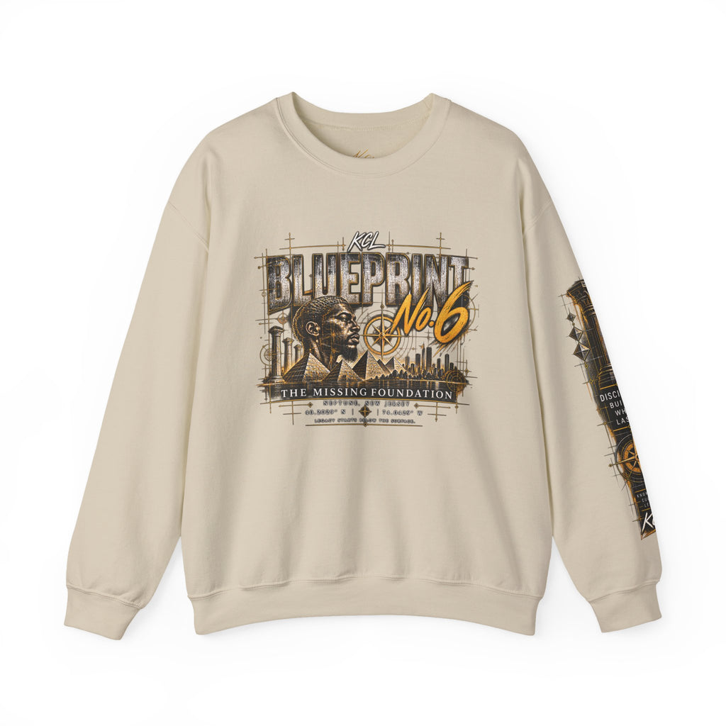 Blueprint No. 6 — The Missing Foundation Legacy Crewneck