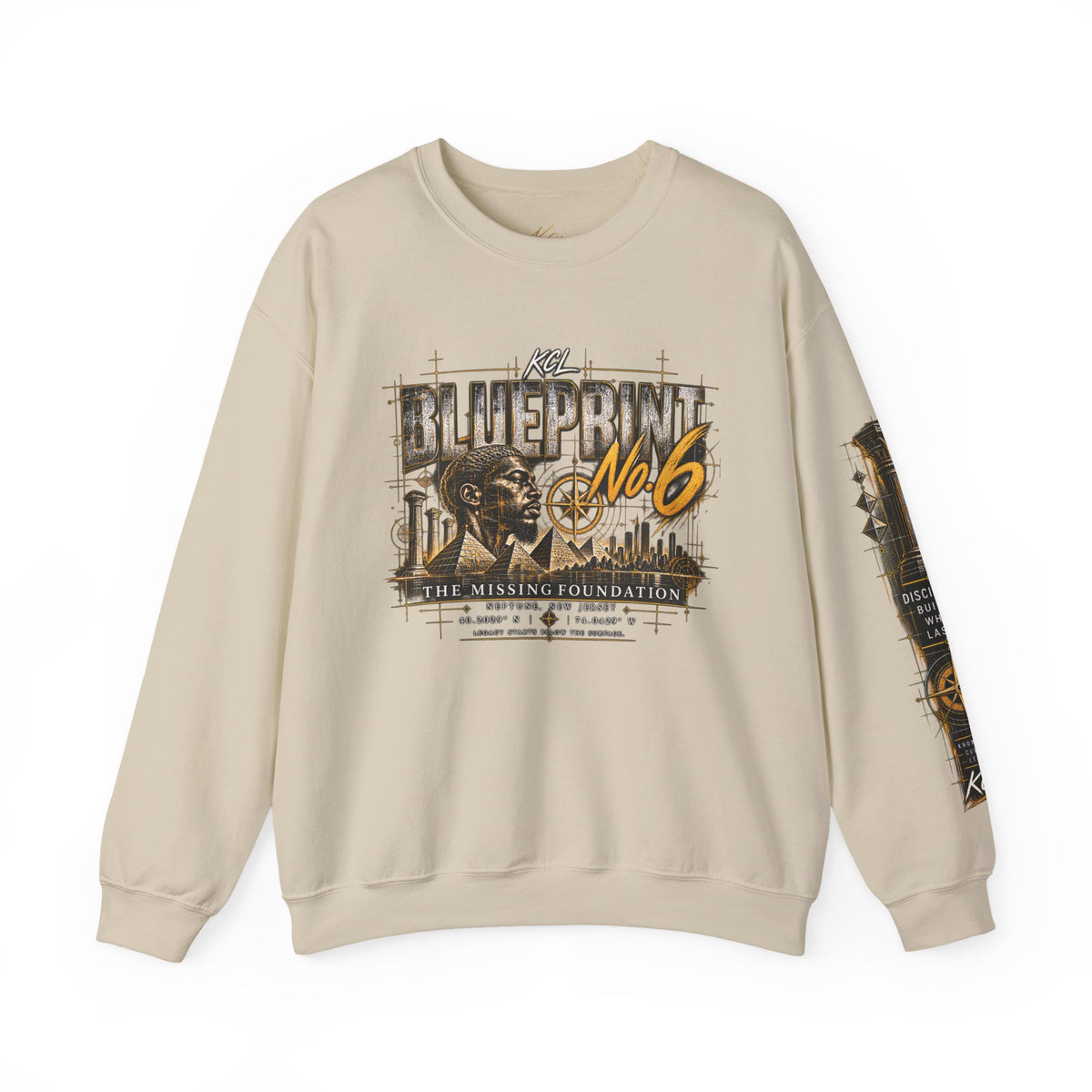 Blueprint No. 6 — The Missing Foundation Legacy Crewneck