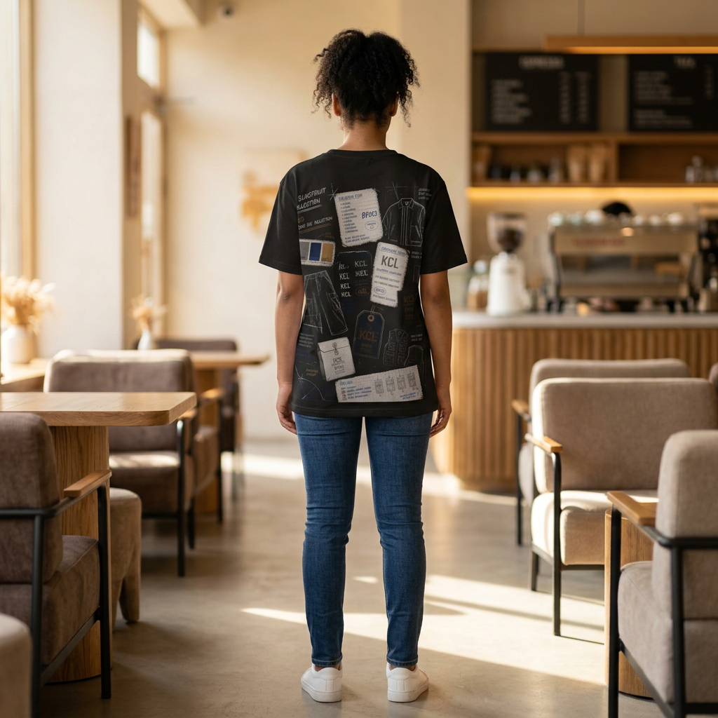 KCL BP003 — Building the Collection Blueprint Tee