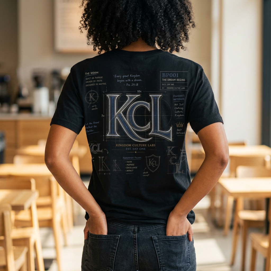 KCL BP001 Blueprint Tee — The Dream Begins