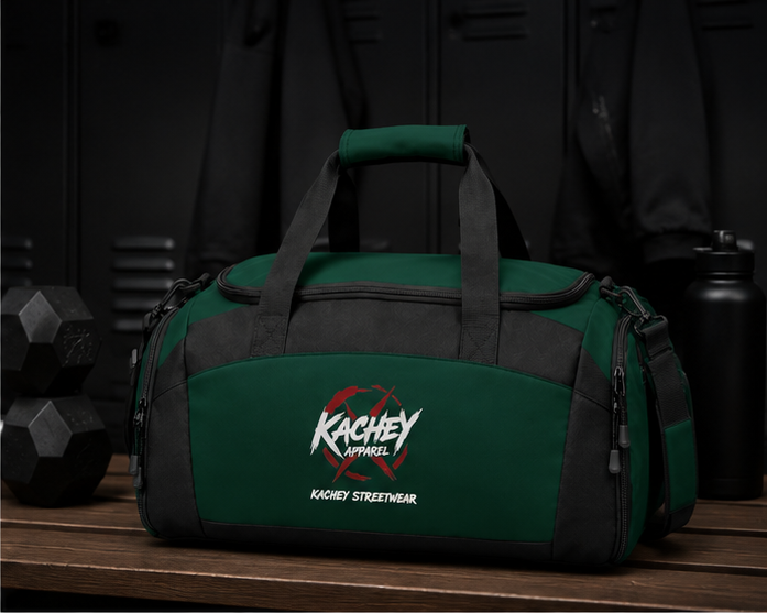 Kachey Streetwear™ Duffel Bag — Multi-Color Collection