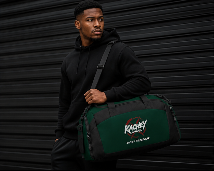 Kachey Streetwear™ Duffel Bag — Multi-Color Collection