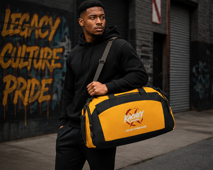 Kachey Streetwear™ Duffel Bag — Multi-Color Collection