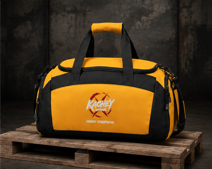 Kachey Streetwear™ Duffel Bag — Multi-Color Collection
