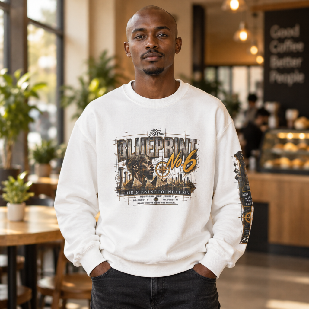 Blueprint No. 6 — The Missing Foundation Legacy Crewneck