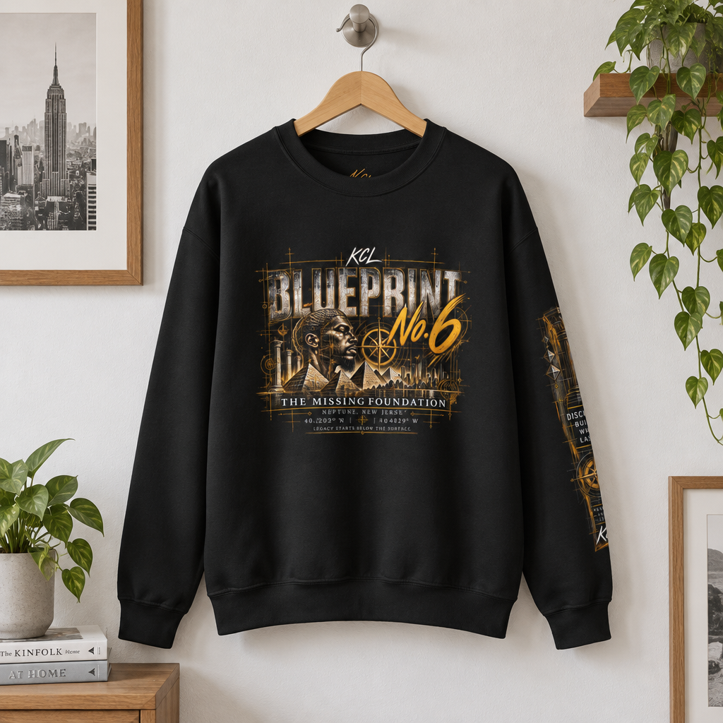 Blueprint No. 6 — The Missing Foundation Legacy Crewneck