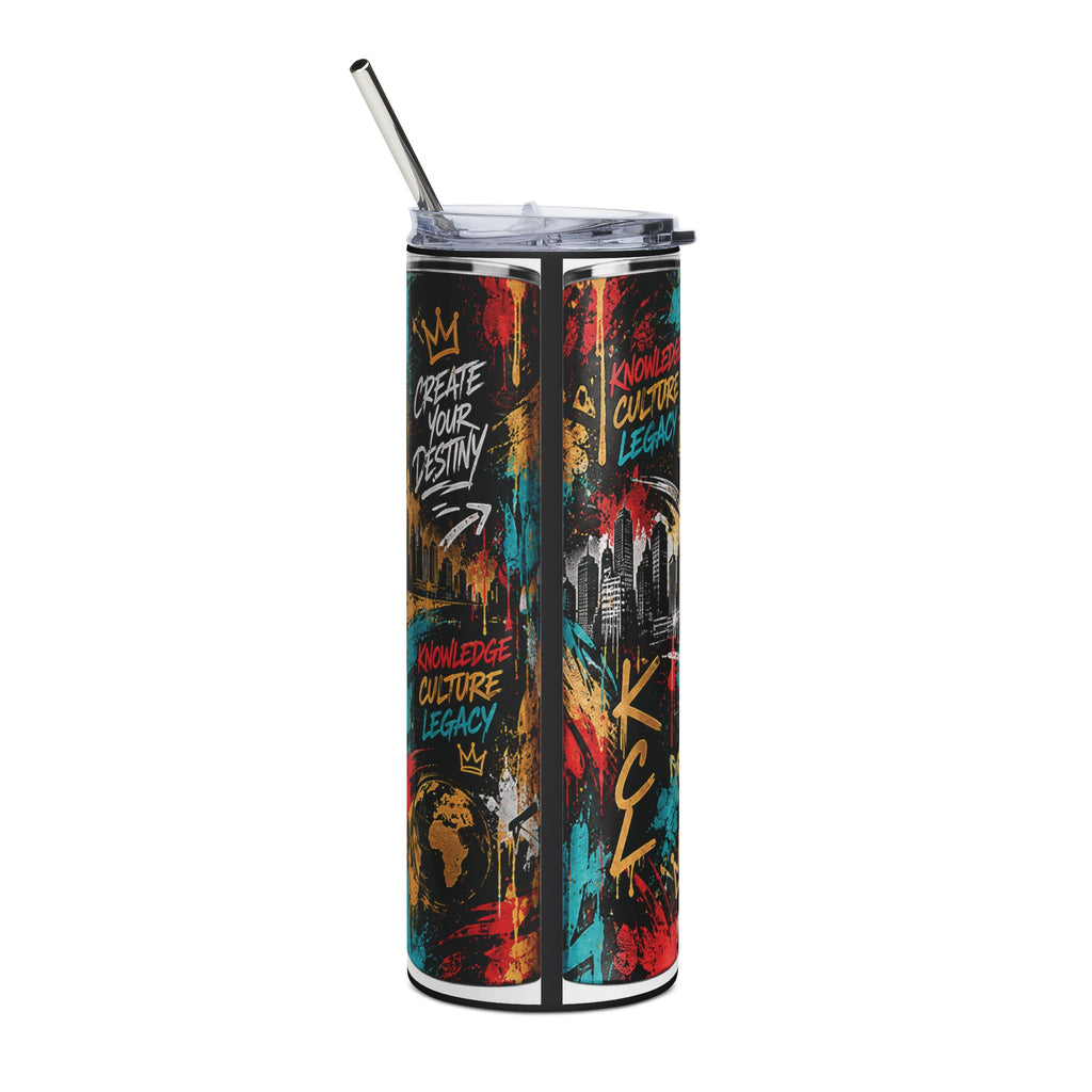 KCL Crowned Legacy 20 oz Tumbler — Urban Graffiti Edition