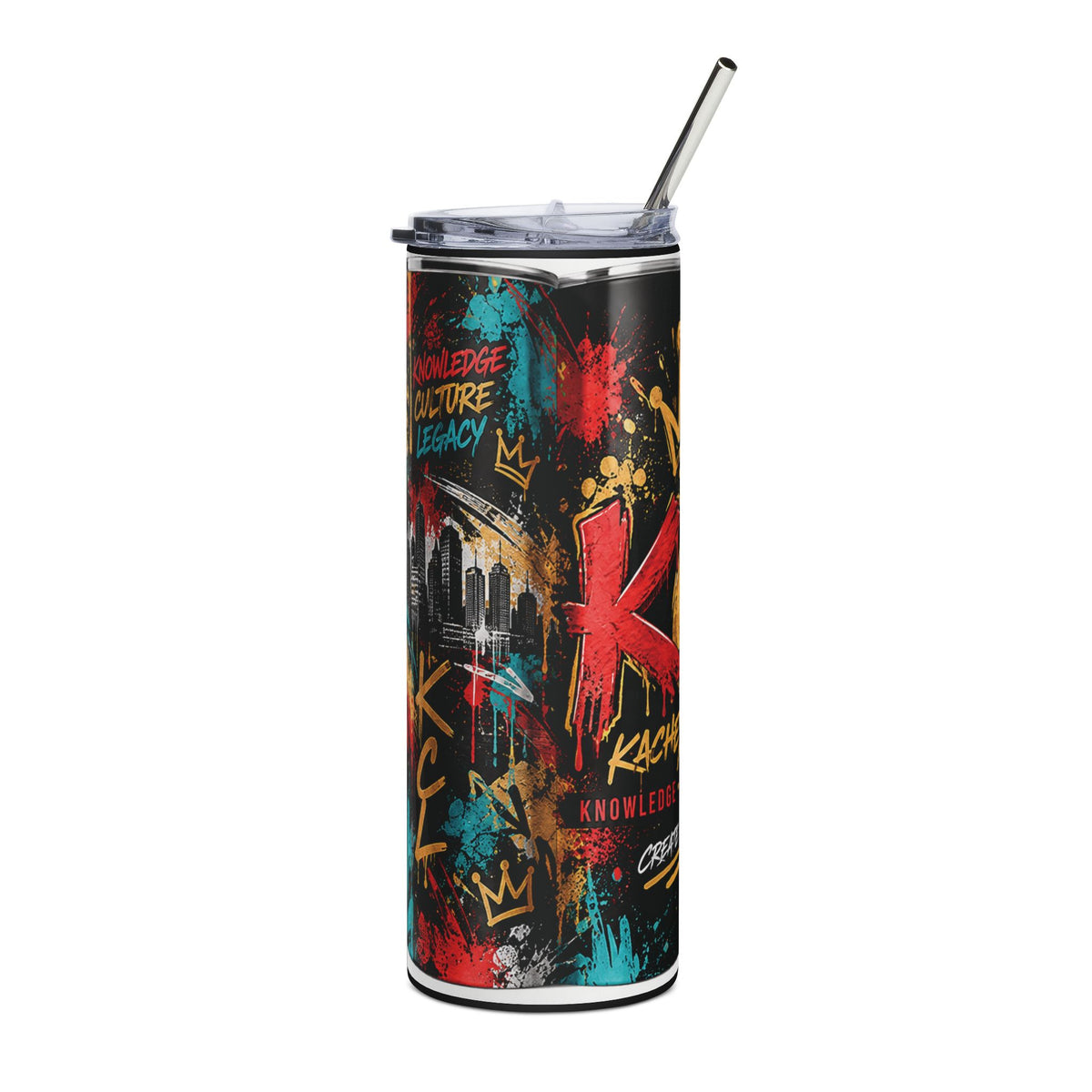 KCL Crowned Legacy 20 oz Tumbler — Urban Graffiti Edition