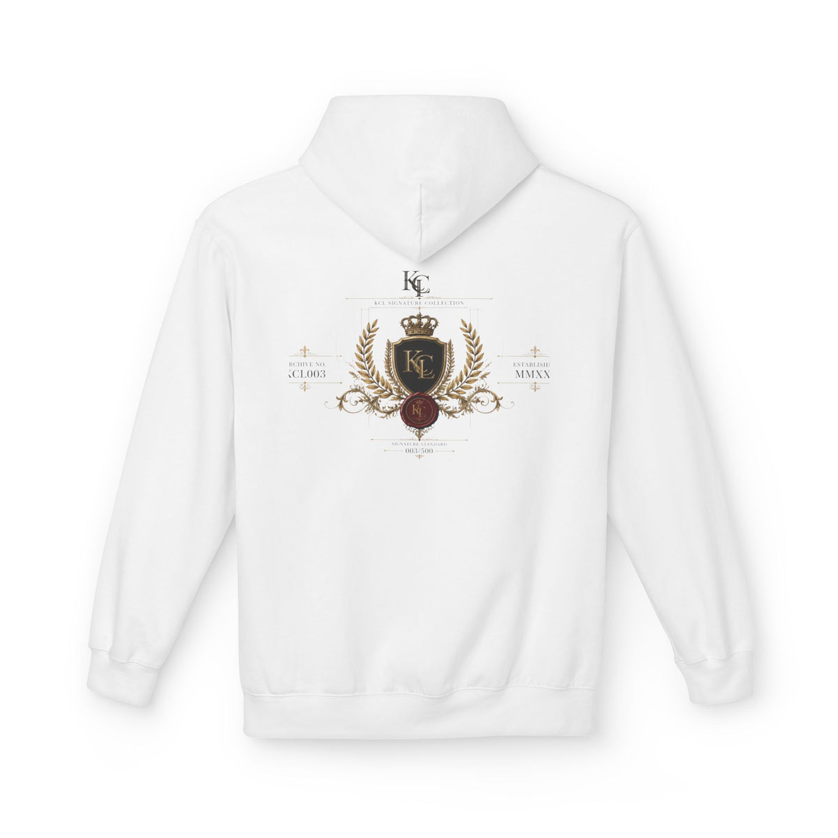 KCL003 Signature Hoodie — Archive No. KCL003 Heritage Crest Hoodie
